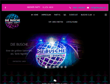 Tablet Screenshot of diebusche.com